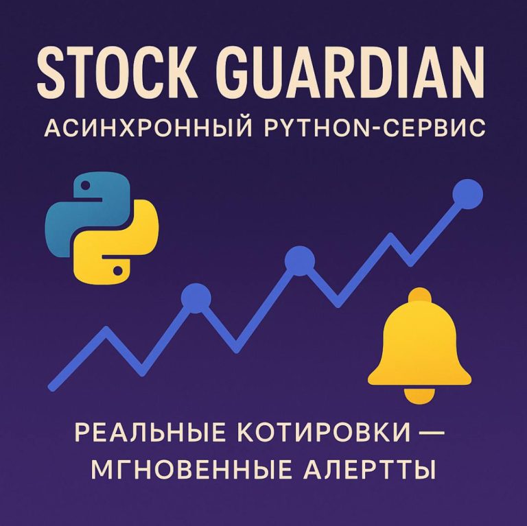 Пишем готовый проект на Python: асинхронный сервис отслеживания цены акций Пишем готовый проект на Python: асинхронный сервис отслеживания цены акций