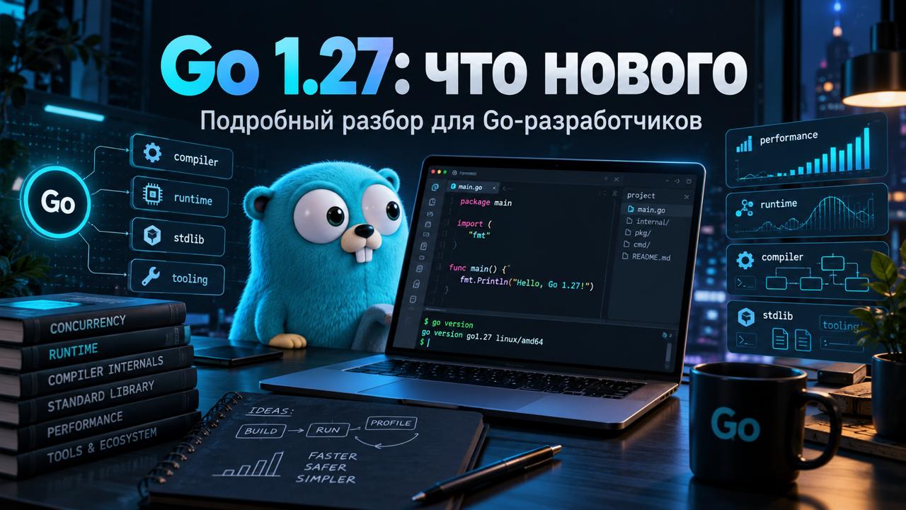 Go 1.27: что нового — подробный разбор для Go-разработчиков Go 1.27: что нового — подробный разбор для Go-разработчиков